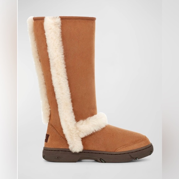 UGG Sunburst Tall Classic Boots- Chestnut - Picture 2 of 6